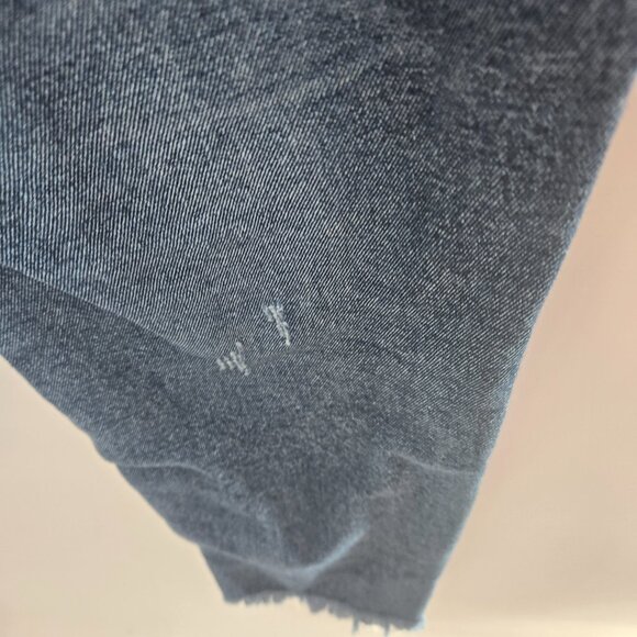 Kancan Blue Sun Moon Painted Distressed Raw Edge Jeans Waist 24 Size 1 - Picture 12 of 15